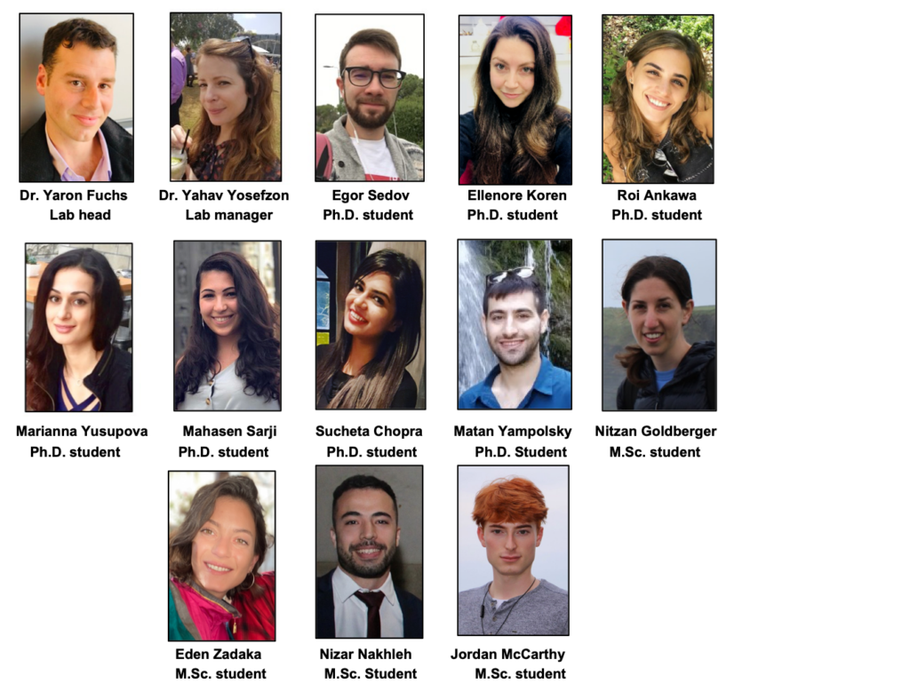 Lab Members | Yaron Fuchs
